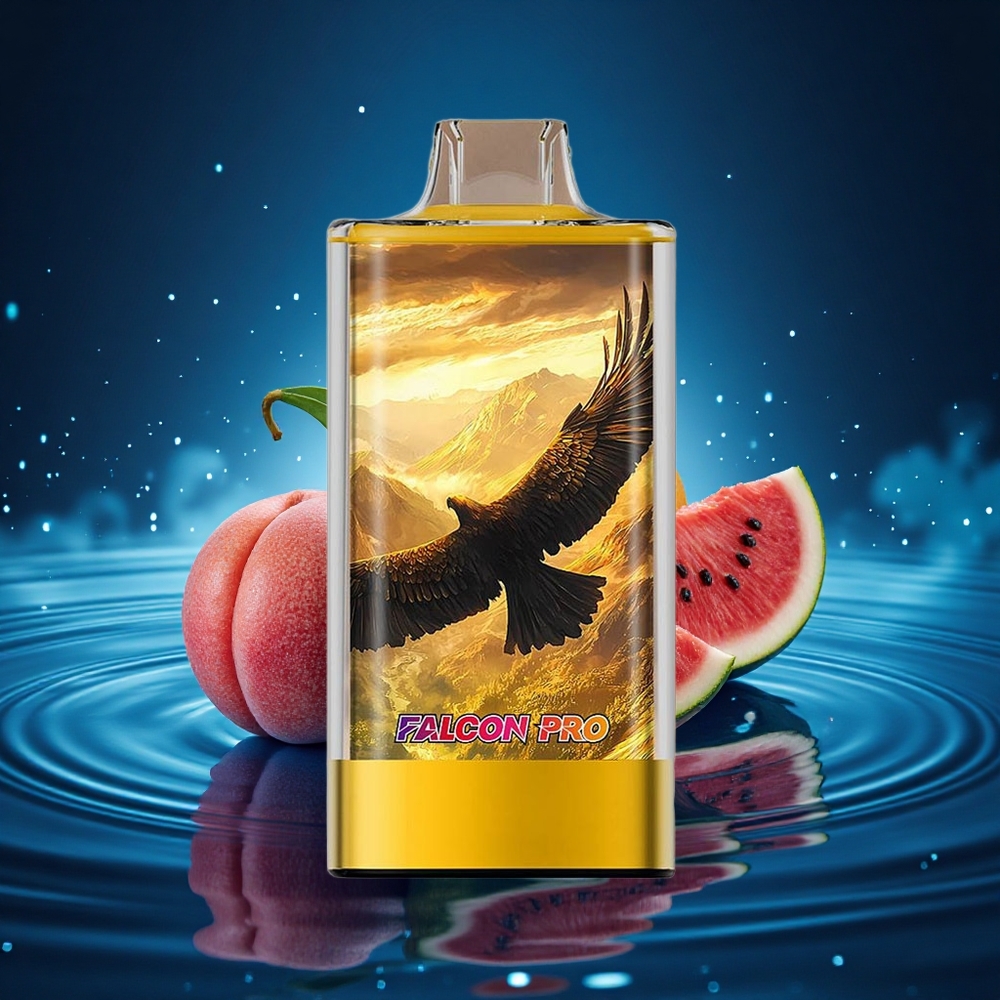 JNR Falcon Pro 28000 Melocotón Mango Sandía 30ml Dual Mesh