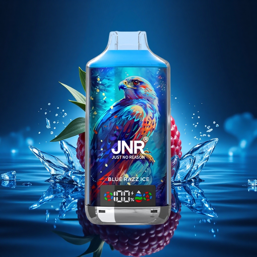 JNR Falcon X 18000 Azul Frambuesa Hielo 750mAh Doble Malla