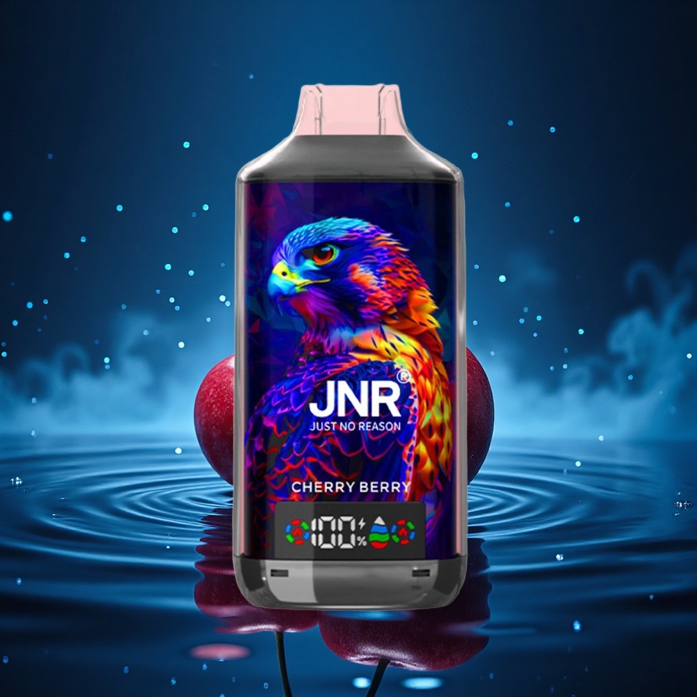 JNR Falcon X 18000 Cereza Baya Dual Mesh 750mAh Tipo-C