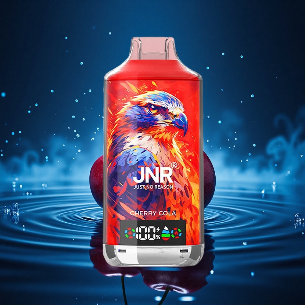 JNR Falcon X 18000 Cereza Razón X 18000 Puffs 24ml Dual Mesh