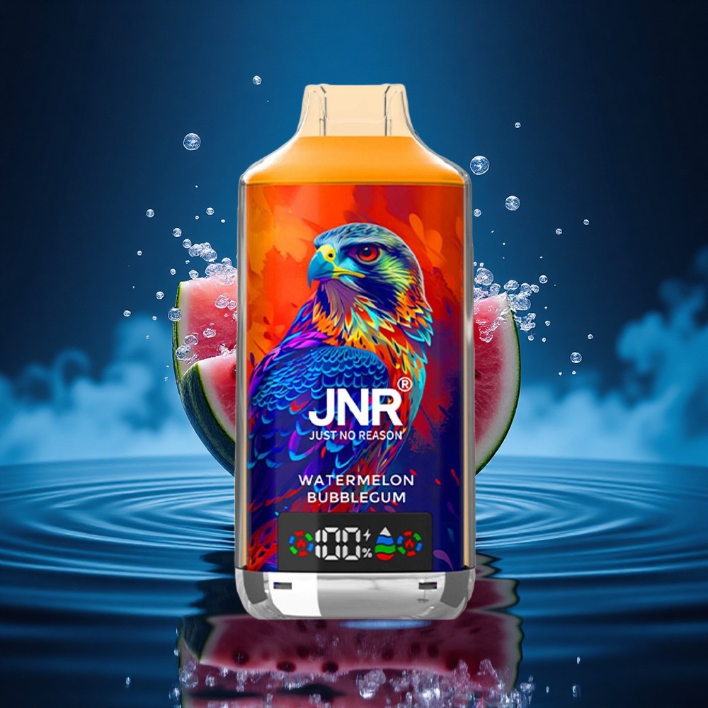 JNR Falcon X 18000 Chicle de Sandía 18000 Puffs 24ml Dual Mesh