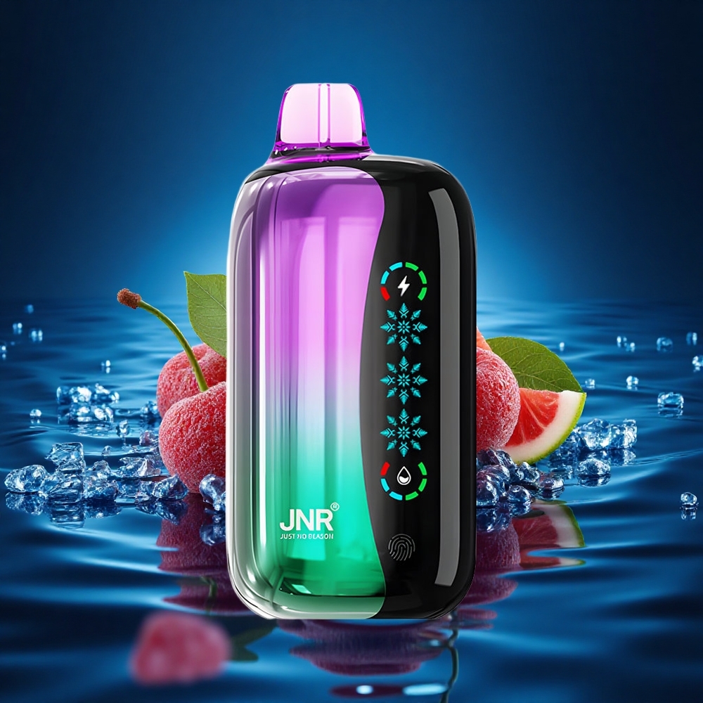 JNR Flex Ice 21000 Caramelos de Cereza Ácida con Aire Ajustable y Pantalla Táctil