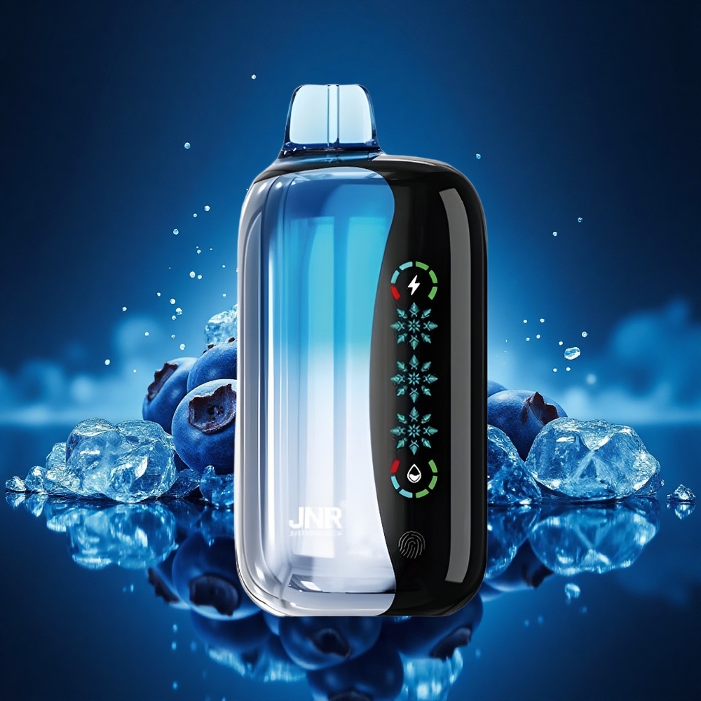 JNR Flex Ice 21000 Helado de Arándano Ajustable con Dual Mesh y Tipo-C