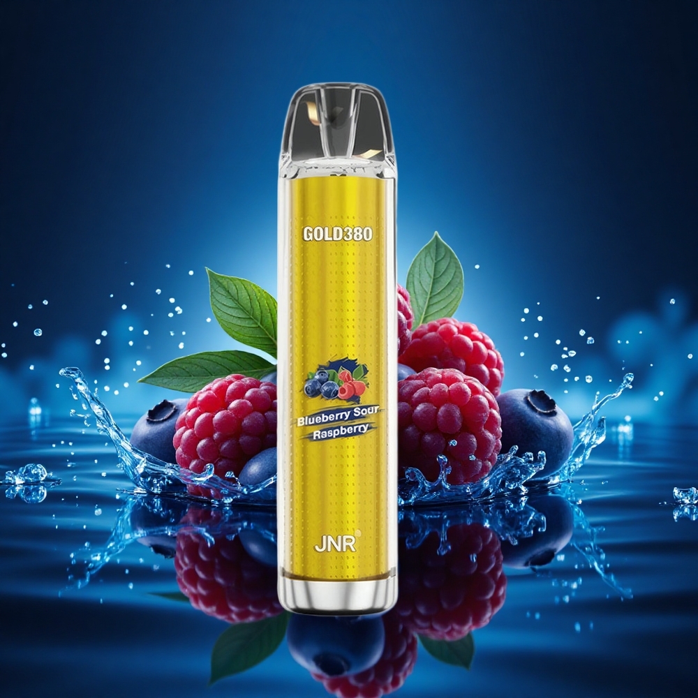 JNR Gold380 6000 Frambuesa Ácida Arándano 13ml 1500mAh 1.0ohm
