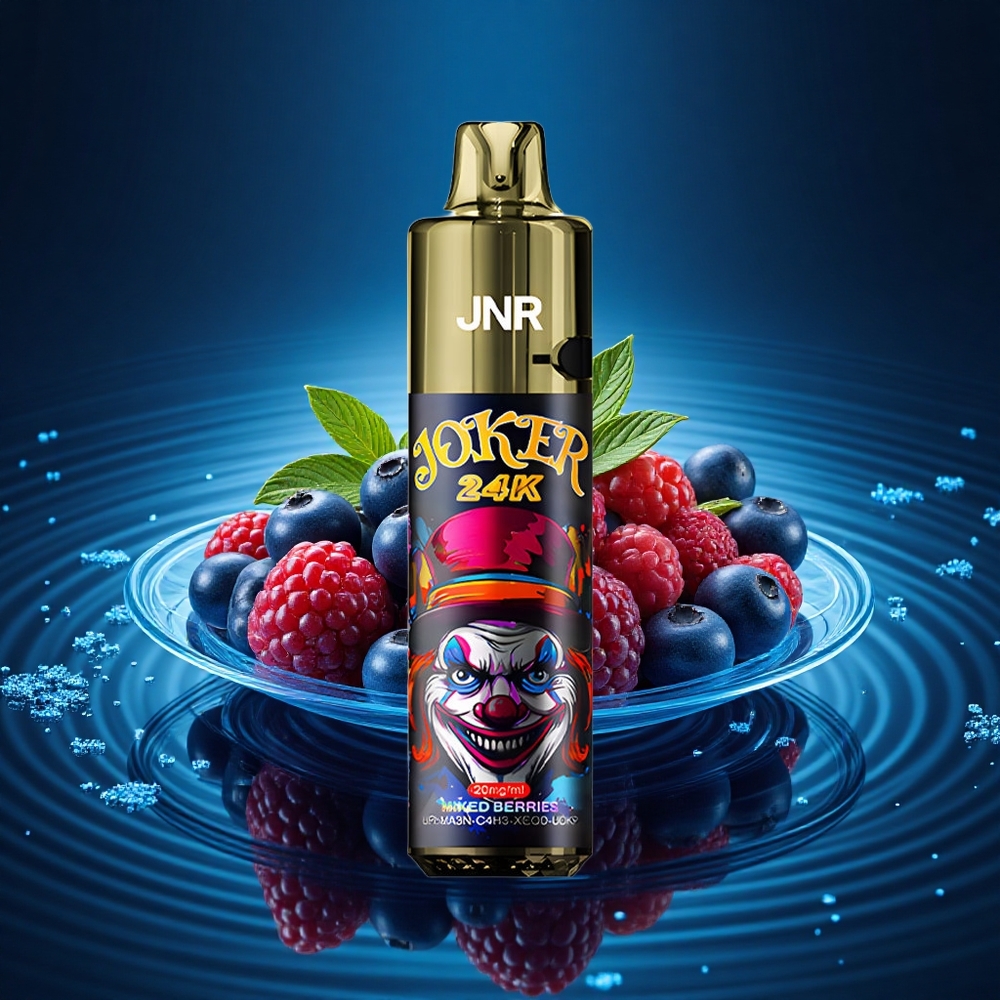 JNR Joker 24K Bayas Mixtas Recargable con Luz y 2% Nicotina