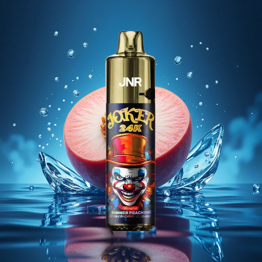JNR Joker 24K Helado de Melocotón Veraniego con Luz Multicolor y Carga Tipo-C