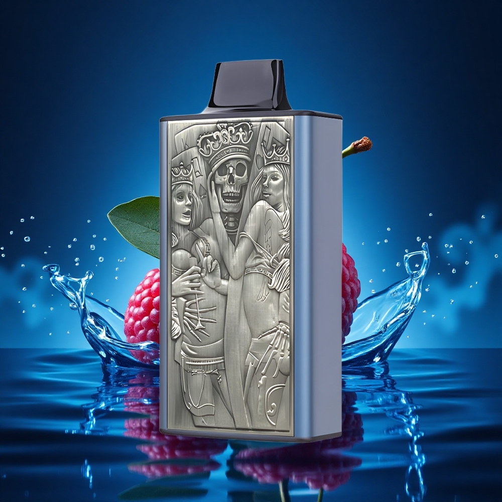 JNR Mega Box 25000 Cereza Azul Malla Dual Carga Rápida