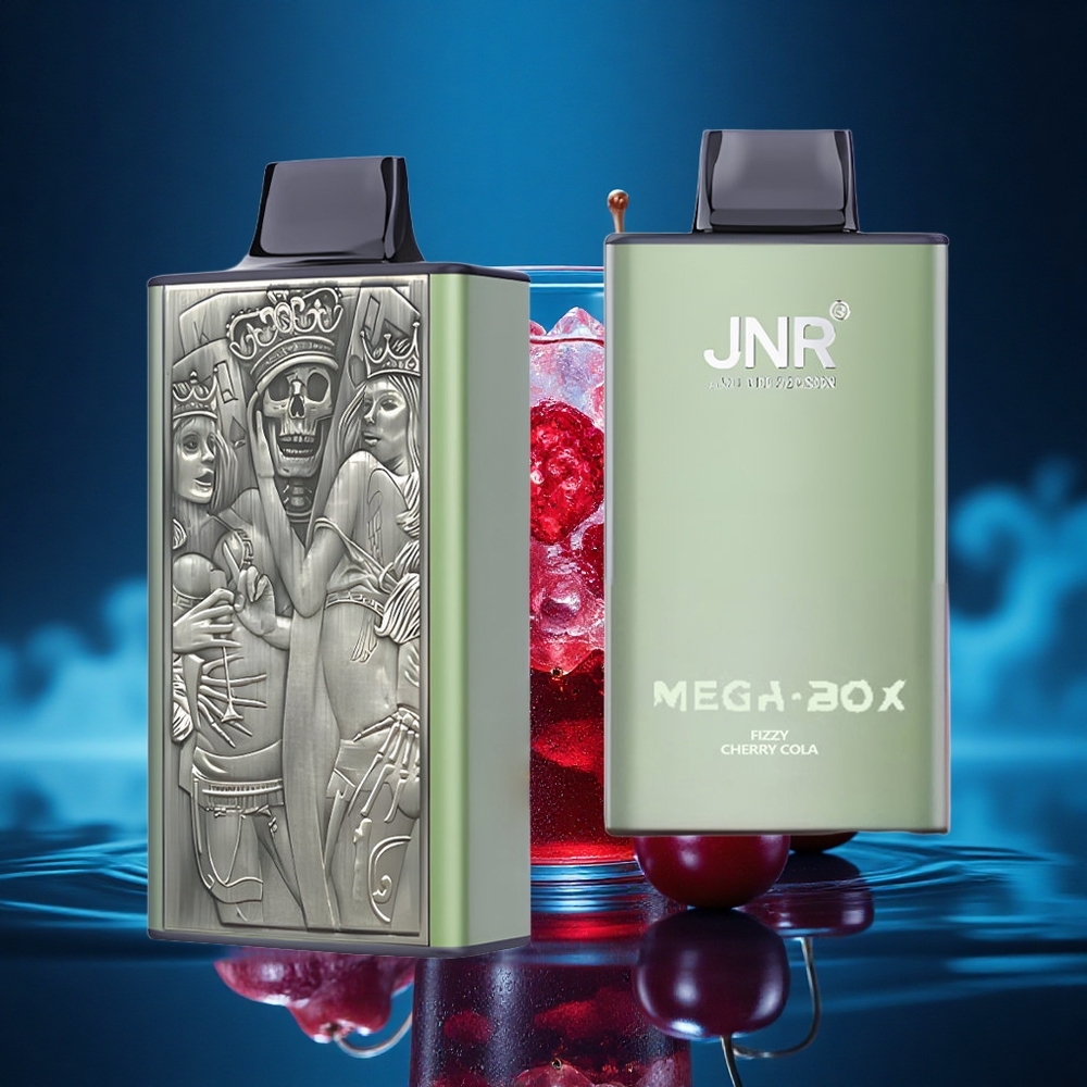 JNR Mega Box 25000 Cola Cereza Efervescente Dual Mesh 850mAh