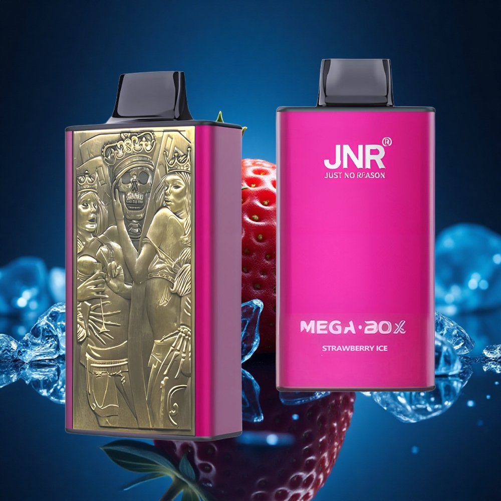 JNR Mega Box 25000 Fresa Helada Dual Mesh 30ml 2%