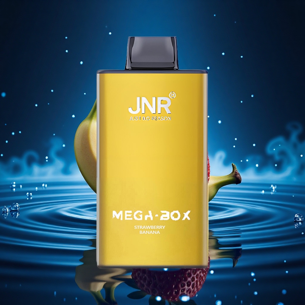 JNR Mega Box 25000 Fresa Plátano Dual Carga Tipo-C 30ml