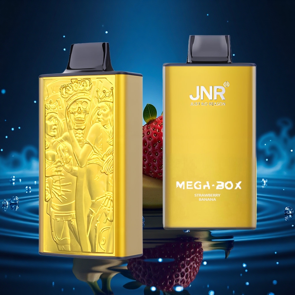 JNR Mega Box 25000 Fresa Plátano Dual Carga Tipo-C 30ml