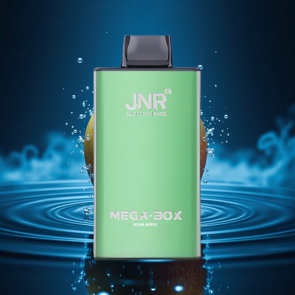 JNR Mega Box 25000 Manzana Ácida Dual Mesh 30ml 850mAh
