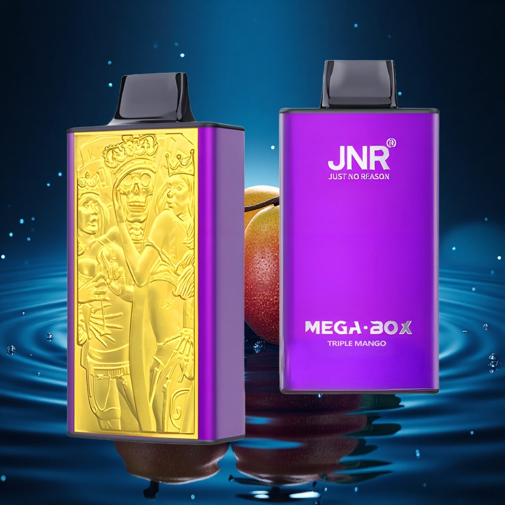 JNR Mega Box 25000 Triple Mango Dual Mesh 30ml Tipo-C