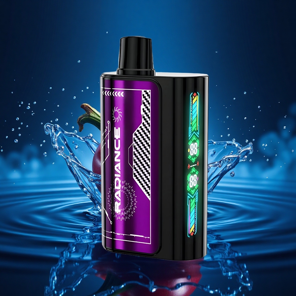 JNR Radiance 31000 Cereza Frambuesa Azul Dual Malla 28ml