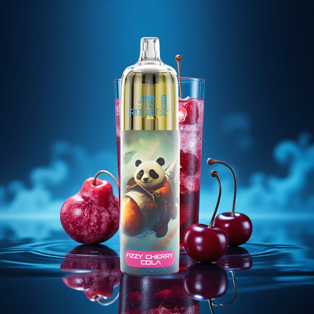 JNR Rocket-X 12400 Cherry Cola Burbujeante con Luz RGB y Batería 850mAh