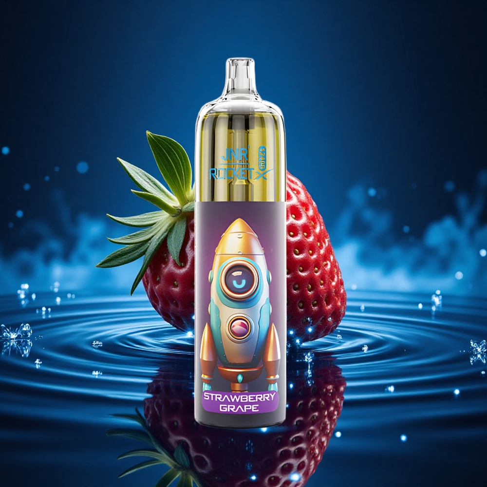 JNR Rocket-X 12400 Fresa Uva con Flujo Ajustable y Luces RGB