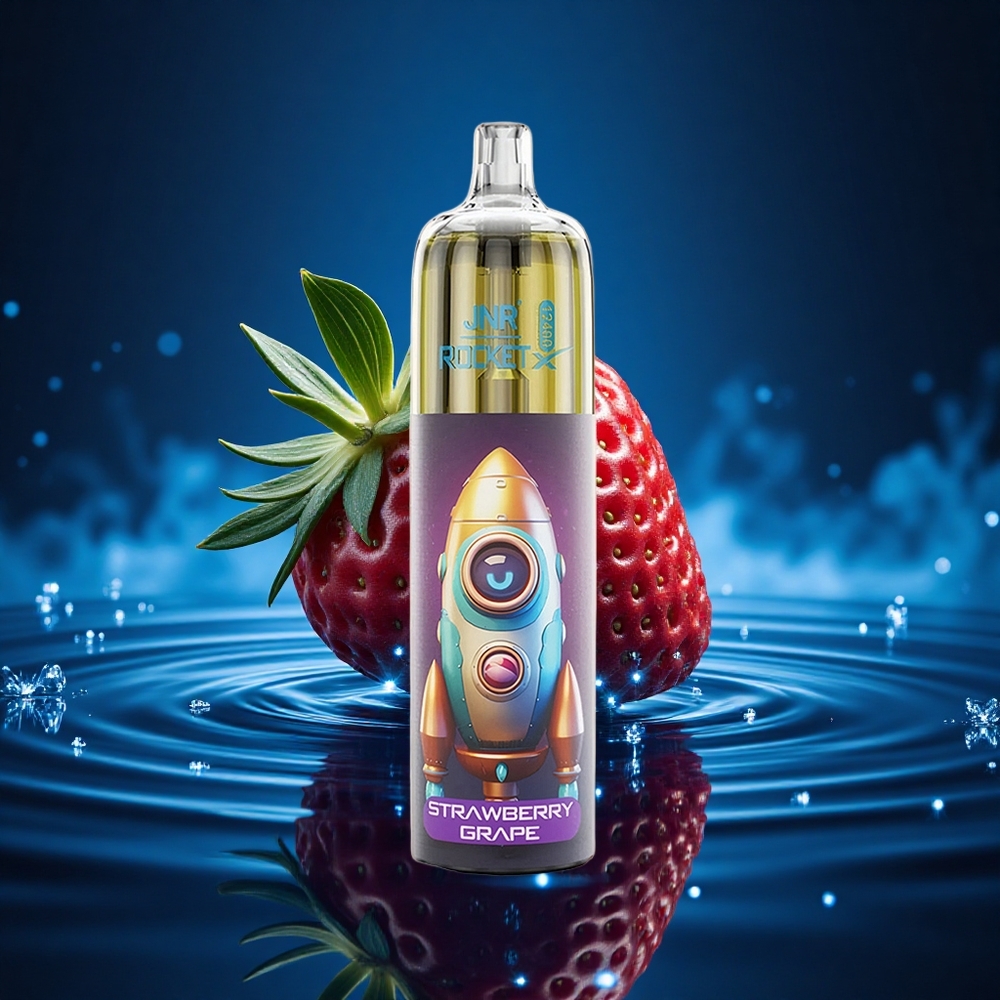 JNR Rocket-X 12400 Fresa Uva con Flujo Ajustable y Luces RGB