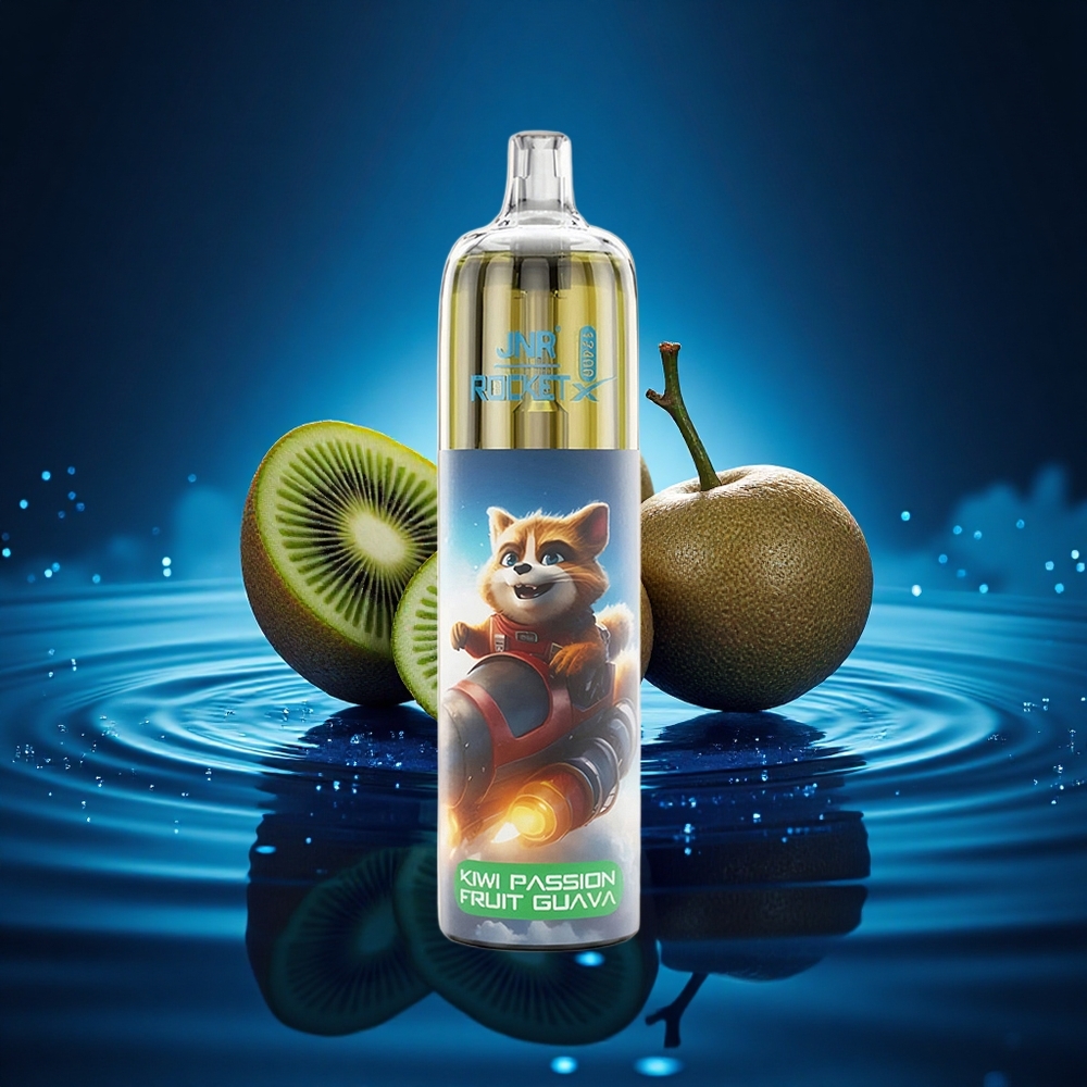 JNR Rocket-X 12400 Maracuyá Fruta de la Pasión Kiwi con Flujo de Aire Ajustable y Luminosidad RGB