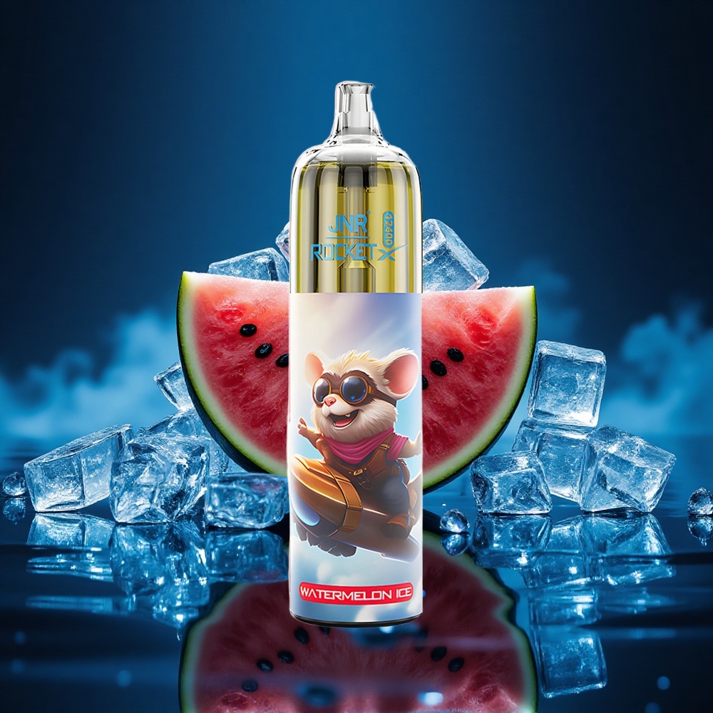 JNR Rocket-X 12400 Sandía Hielo con Flujo Ajustable y Luces RGB