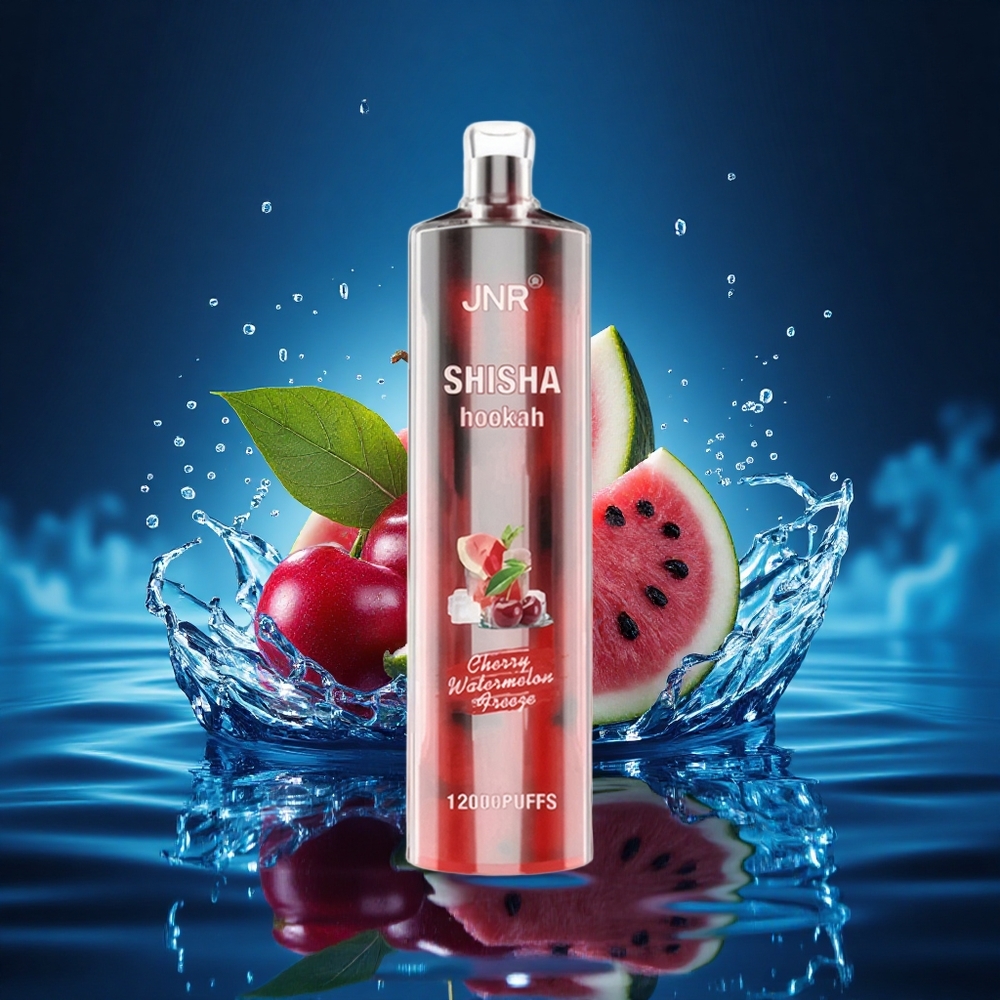 JNR Shisha Hookah 12000 Cereza Sandía Congelada 24ml 0.6 Ohm