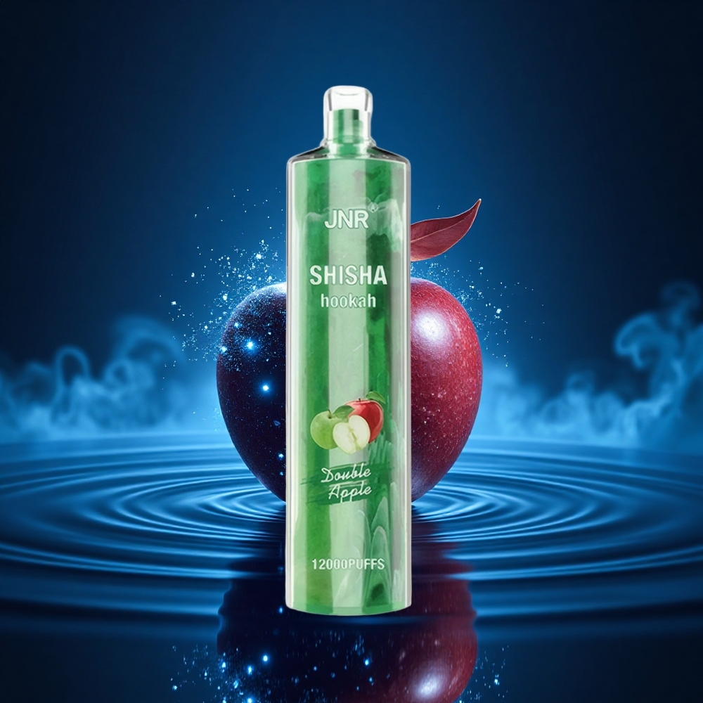 JNR Shisha Hookah 12000 Manzana Doble 24ml 750mAh