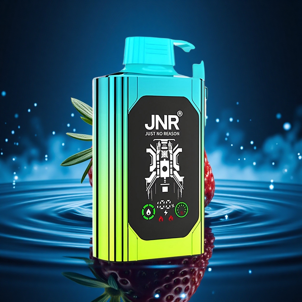 JNR Shisha Hookah Box 20500 Fresa Kiwi HD Dual Mesh Carga Rápida
