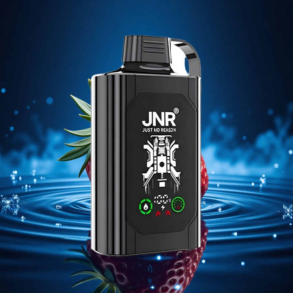 JNR Shisha Hookah Box 20500 Fresa Uva HD Dual Carga Rápida Tipo-C