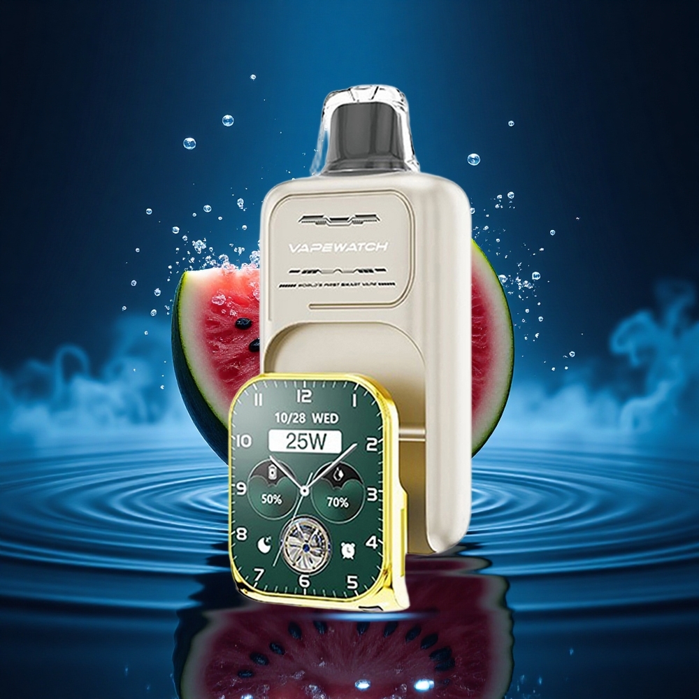 JNR VapeWatch 30000 Sandía Helada Dual Carga Rápida 19mL