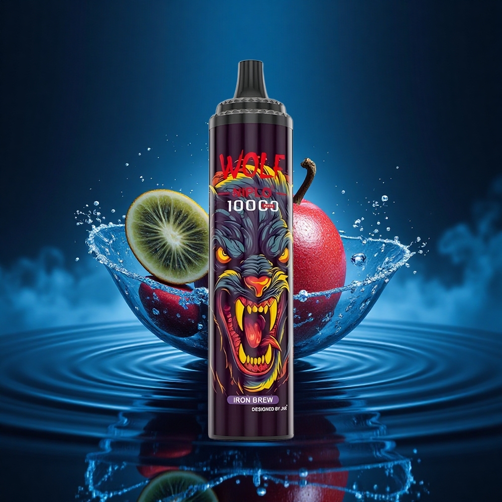 JNR Wolf Niplo 10000 Hierro Bebida 20ml 650mAh Tipo-C