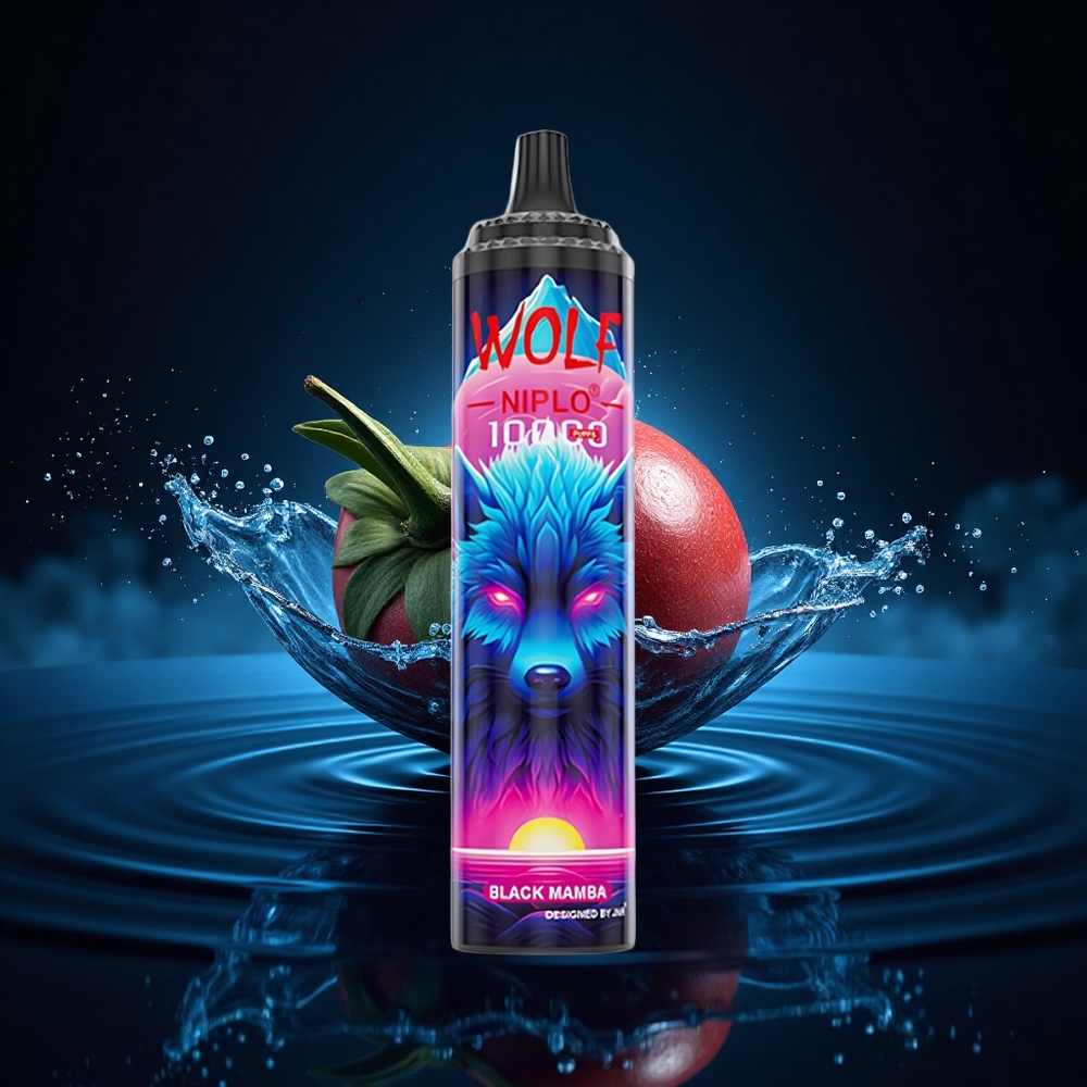JNR Wolf Niplo 10000 Mamba Negra 20ml 650mAh Tipo-C