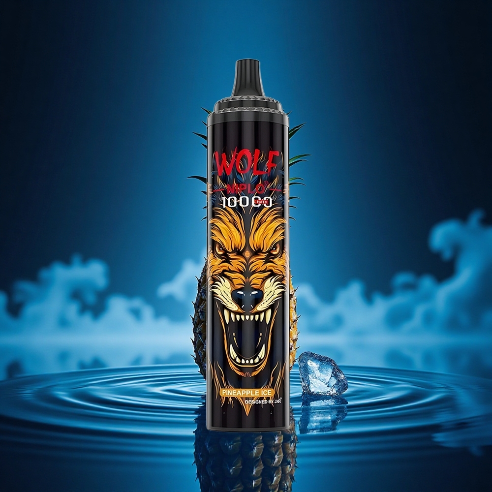 JNR Wolf Niplo 10000 Piña Hielo 20ml 650mAh Tipo-C