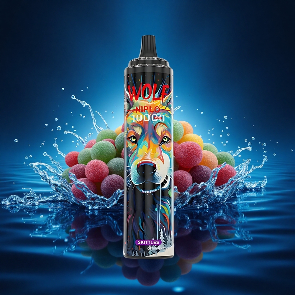 JNR Wolf Niplo 10000 Skittles 20ml 650mAh Tipo-C