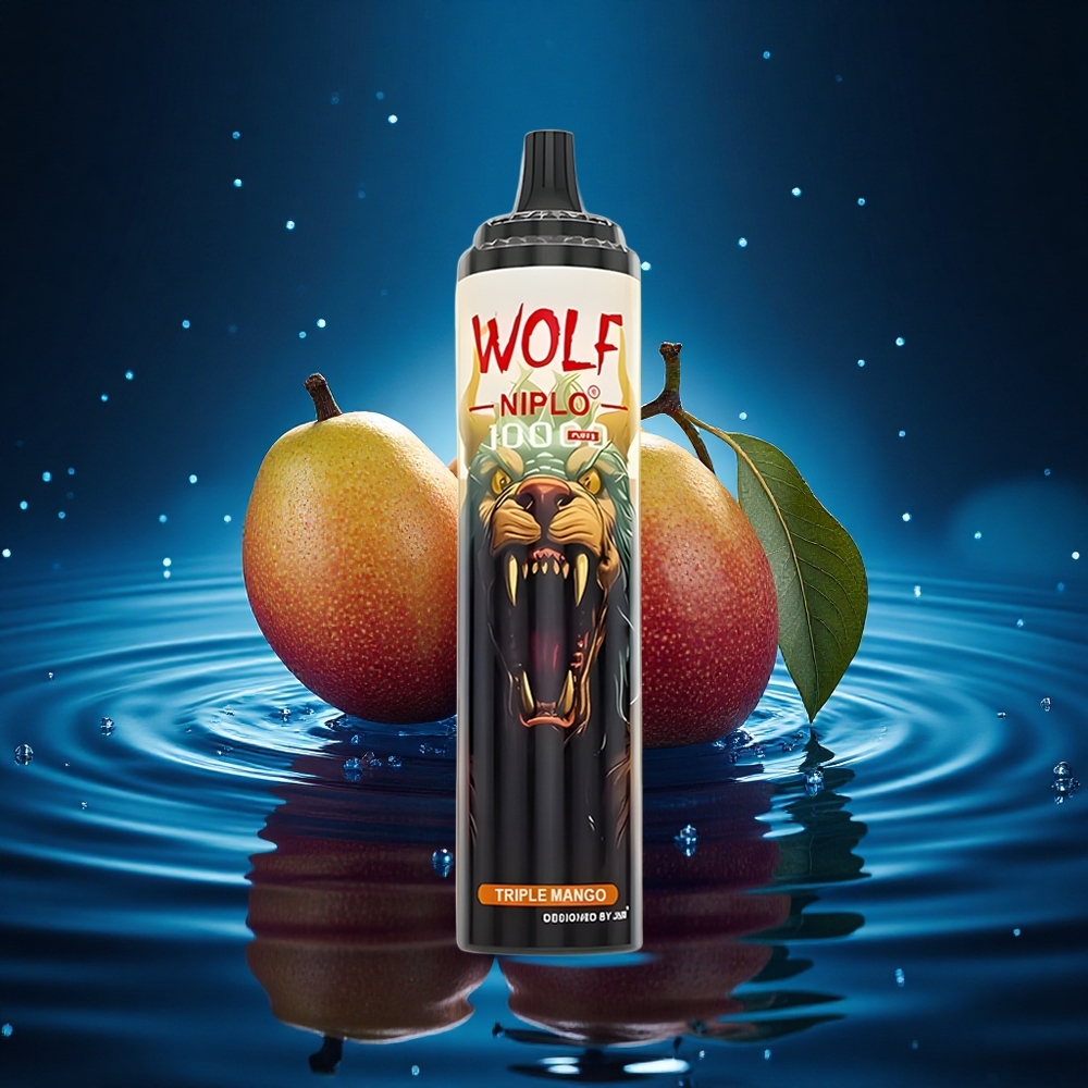 JNR Wolf Niplo 10000 Triple Mango 20ml 650mAh Tipo-C