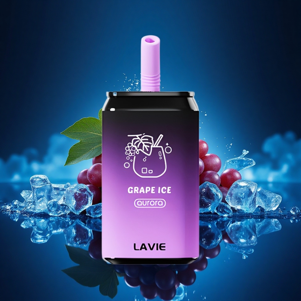 Lavie Aurora 11000 Puffs Helado de Uva Aurora 650mAh 22ML