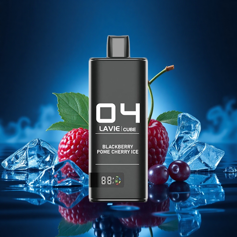 Lavie Cube 20000 Puffs Zarzamora Cereza Helada 28ML Tipo C