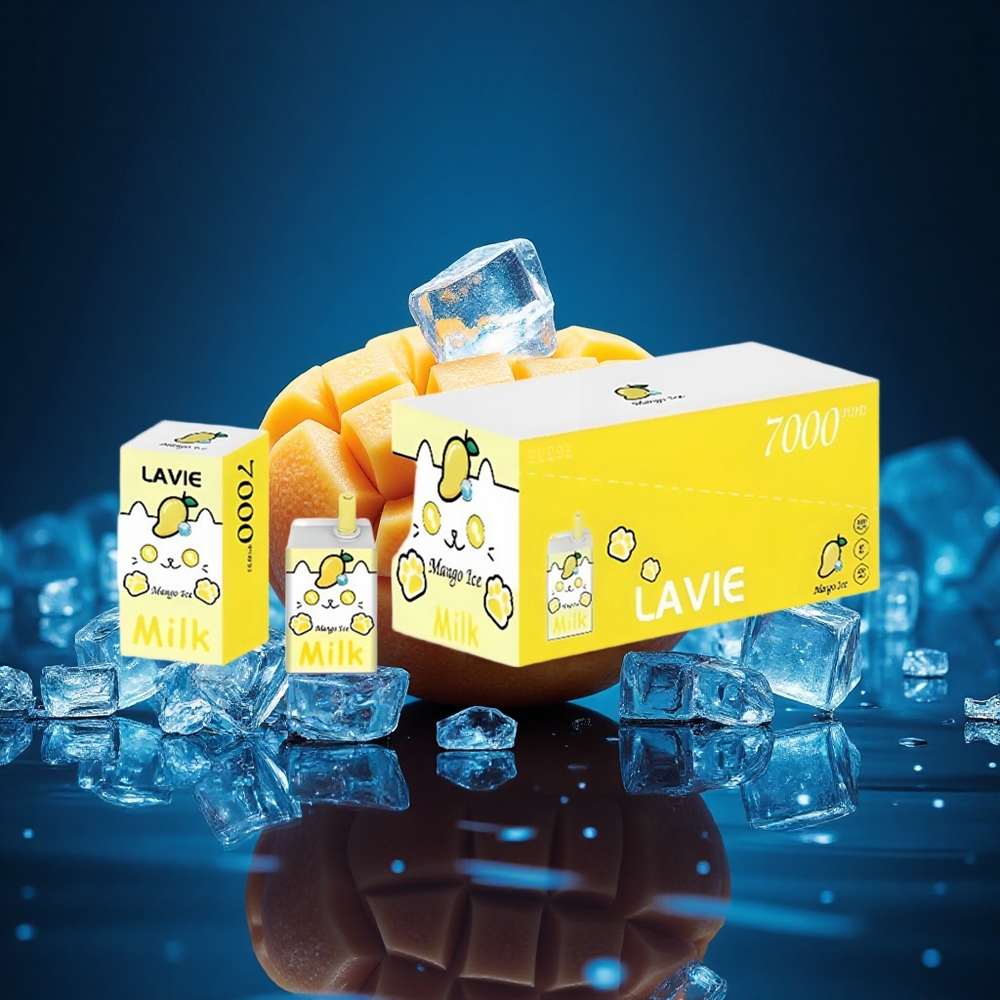 Lavie Milk 7000 Puffs Helado de Mango 16ML 600mAh