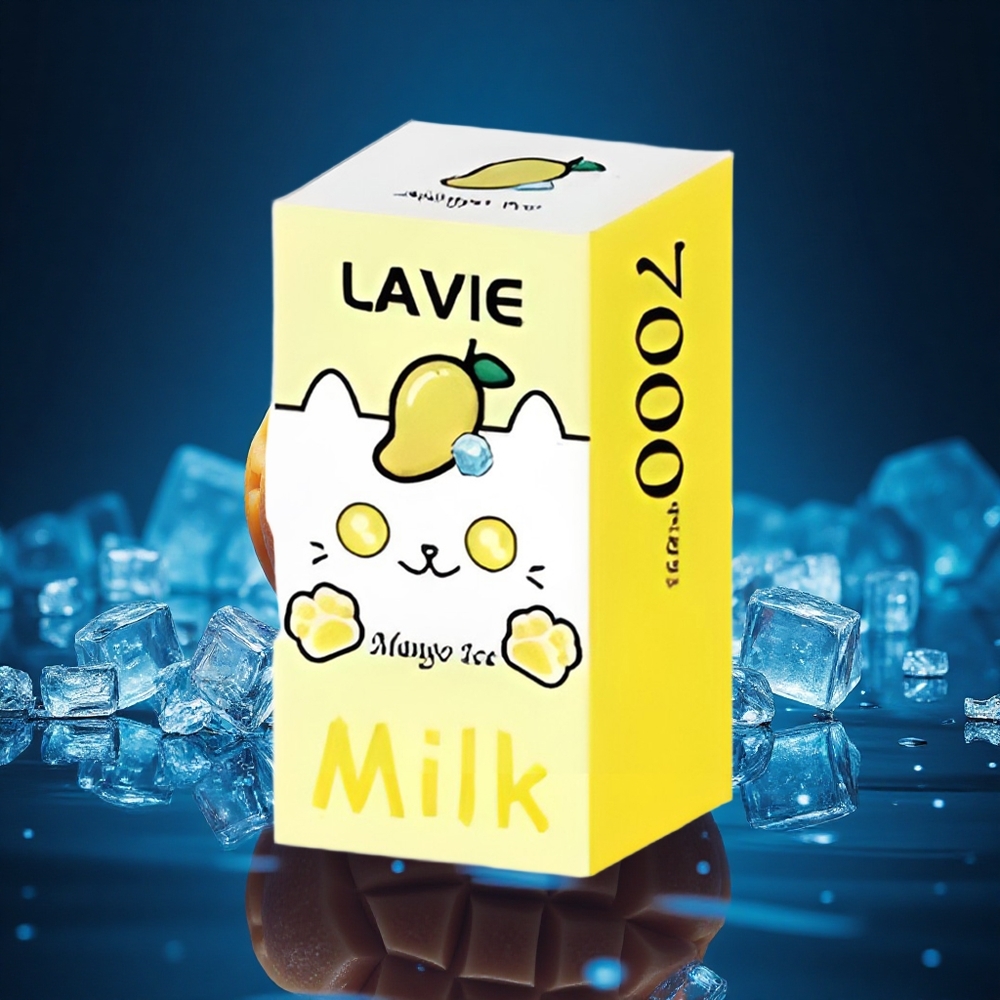 Lavie Milk 7000 Puffs Helado de Mango 16ML 600mAh