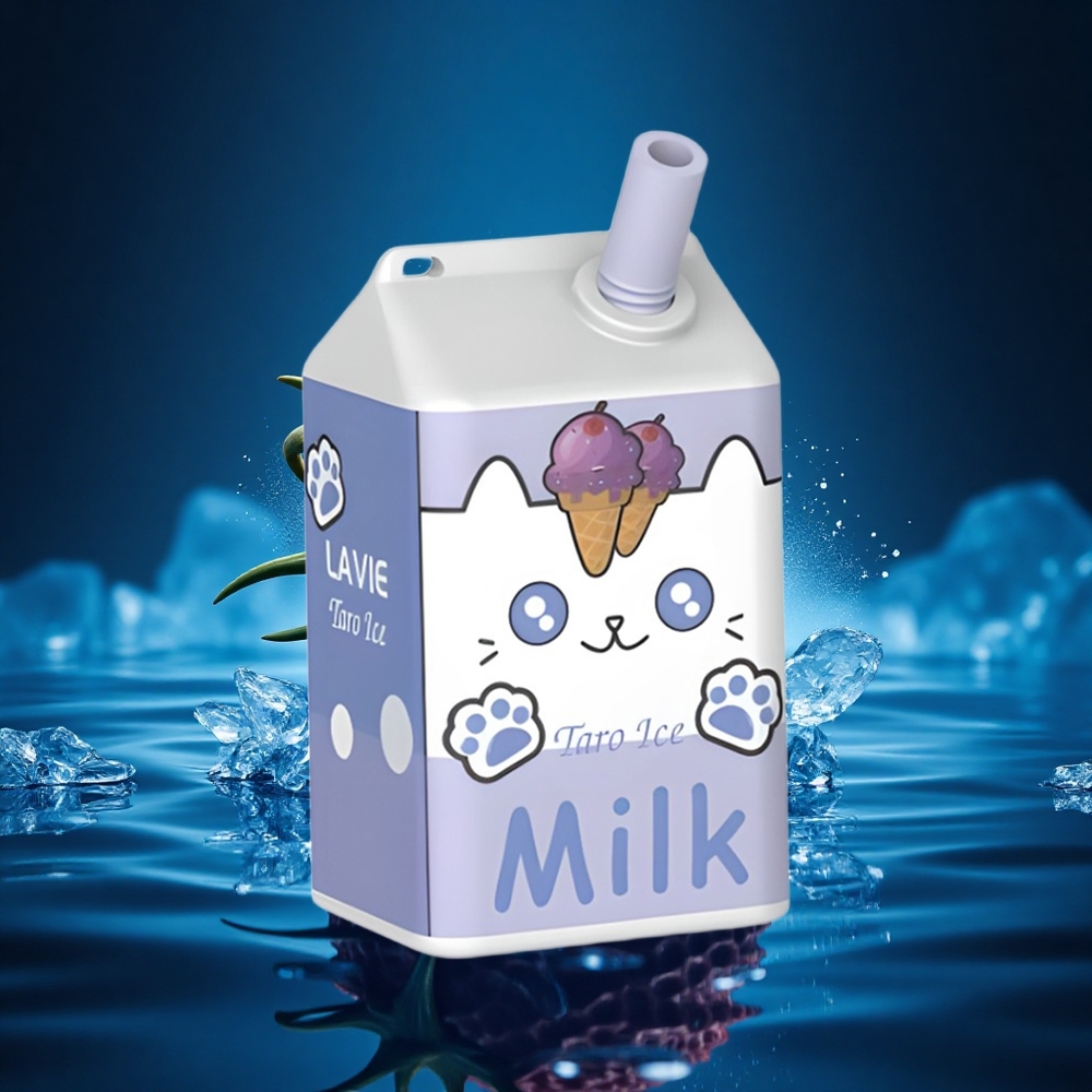 Lavie Milk 7000 Puffs Helado de Taro 16ML 600mAh