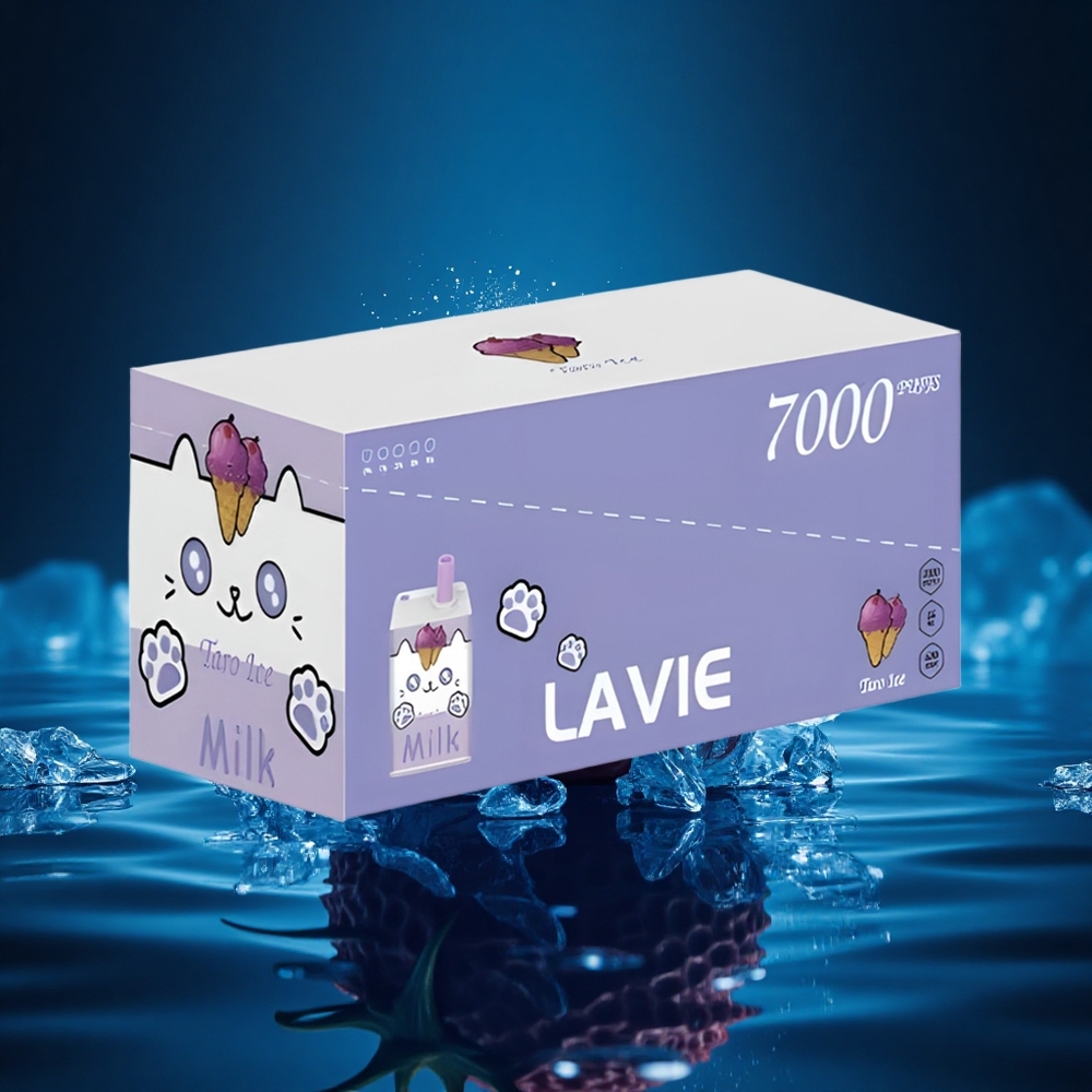 Lavie Milk 7000 Puffs Helado de Taro 16ML 600mAh