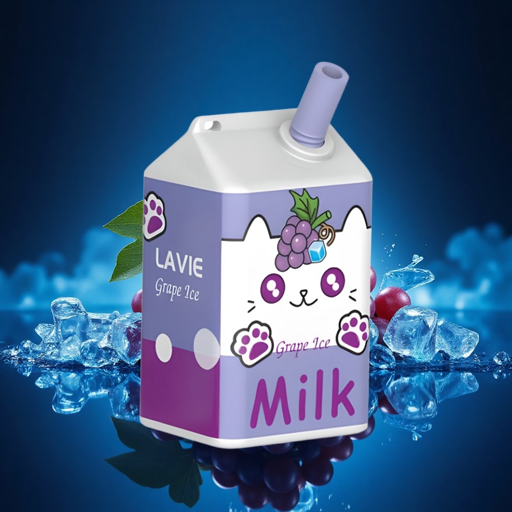 Lavie Milk 7000 Puffs Hielo de Uva 16ML 600mAh