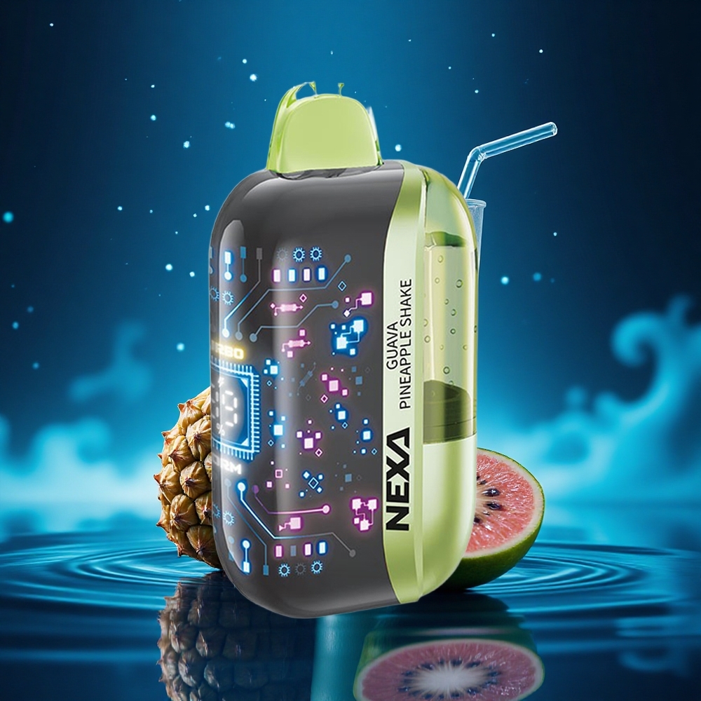 NEXA Ultra 50000 Puffs Batido de Guayaba y Piña con 20ml y Pantalla Curva 3D
