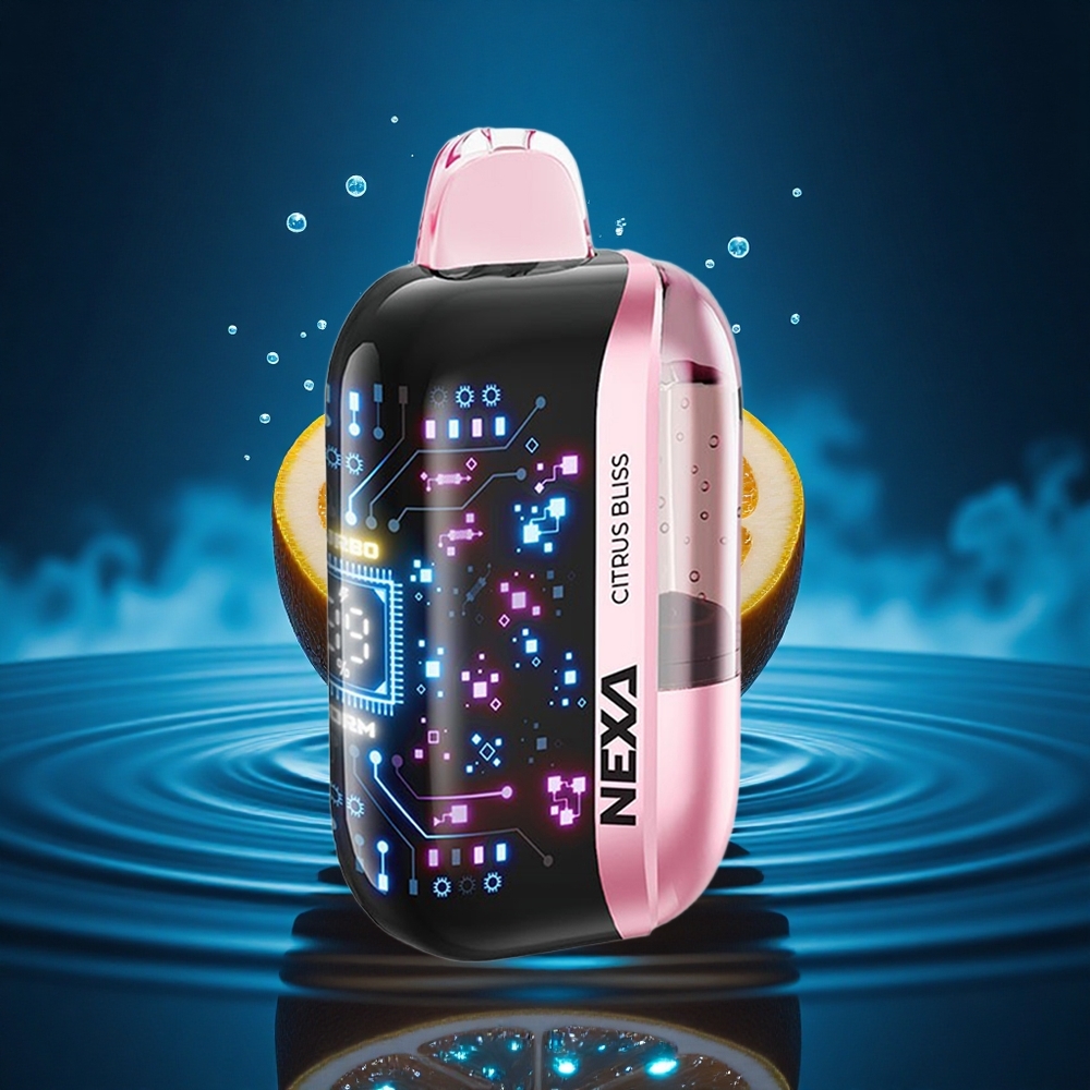 NEXA Ultra 50000 Puffs Felicidad Cítrica 20ml Pantalla 3D