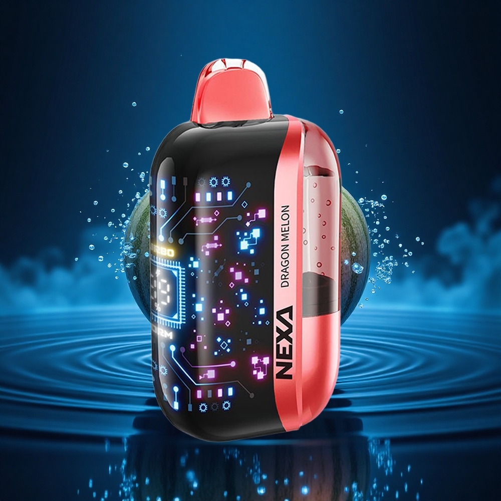 NEXA Ultra 50000 Puffs Melocotón Dragón 20ml Pantalla 3D