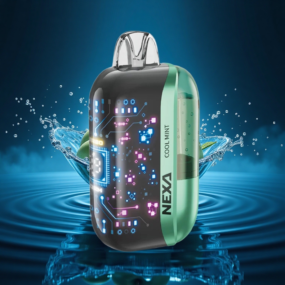 NEXA Ultra 50000 Puffs Menta Fresca 20ml Pantalla 3D