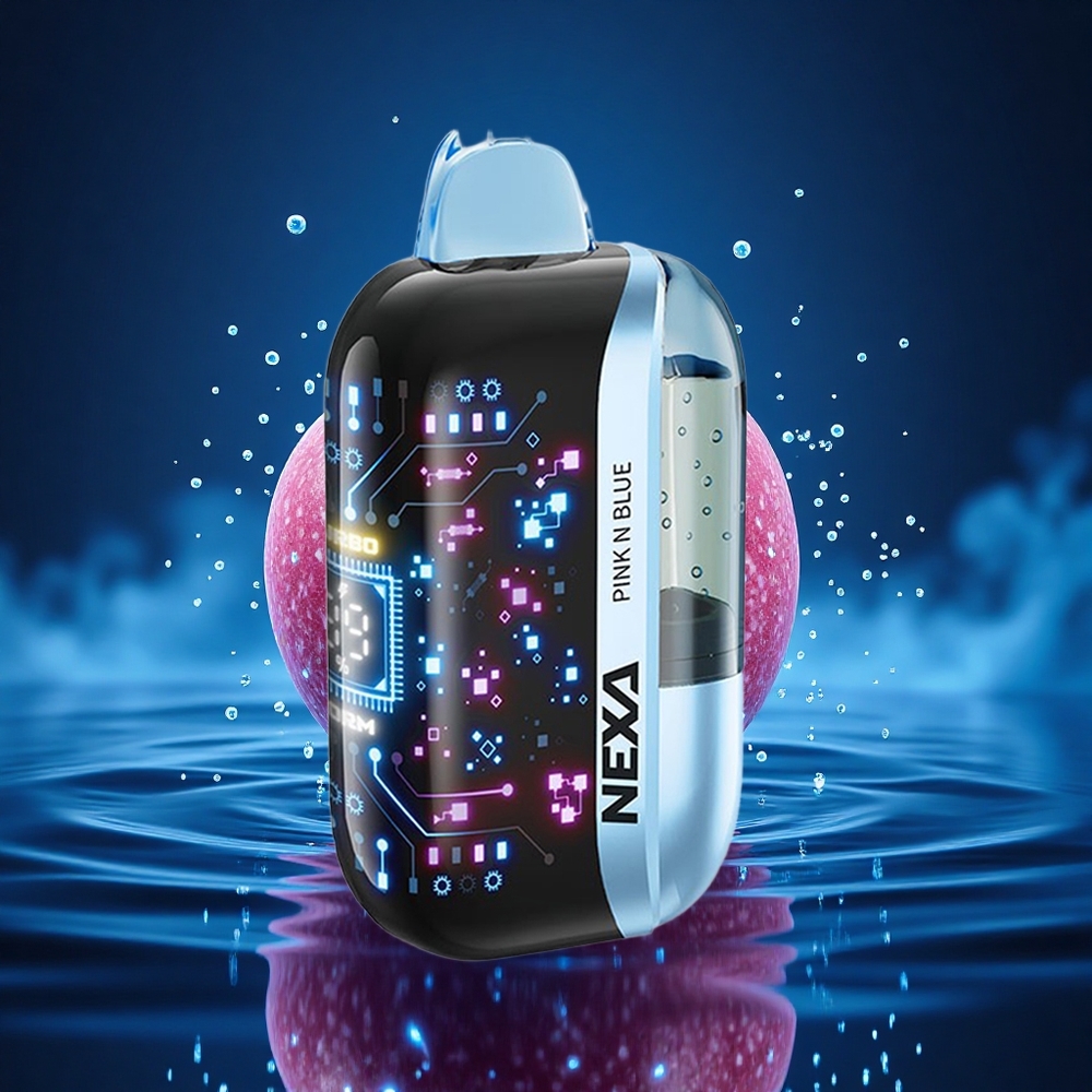 NEXA Ultra 50000 Puffs Rosa y Azul 20ml 5% Dual Mesh