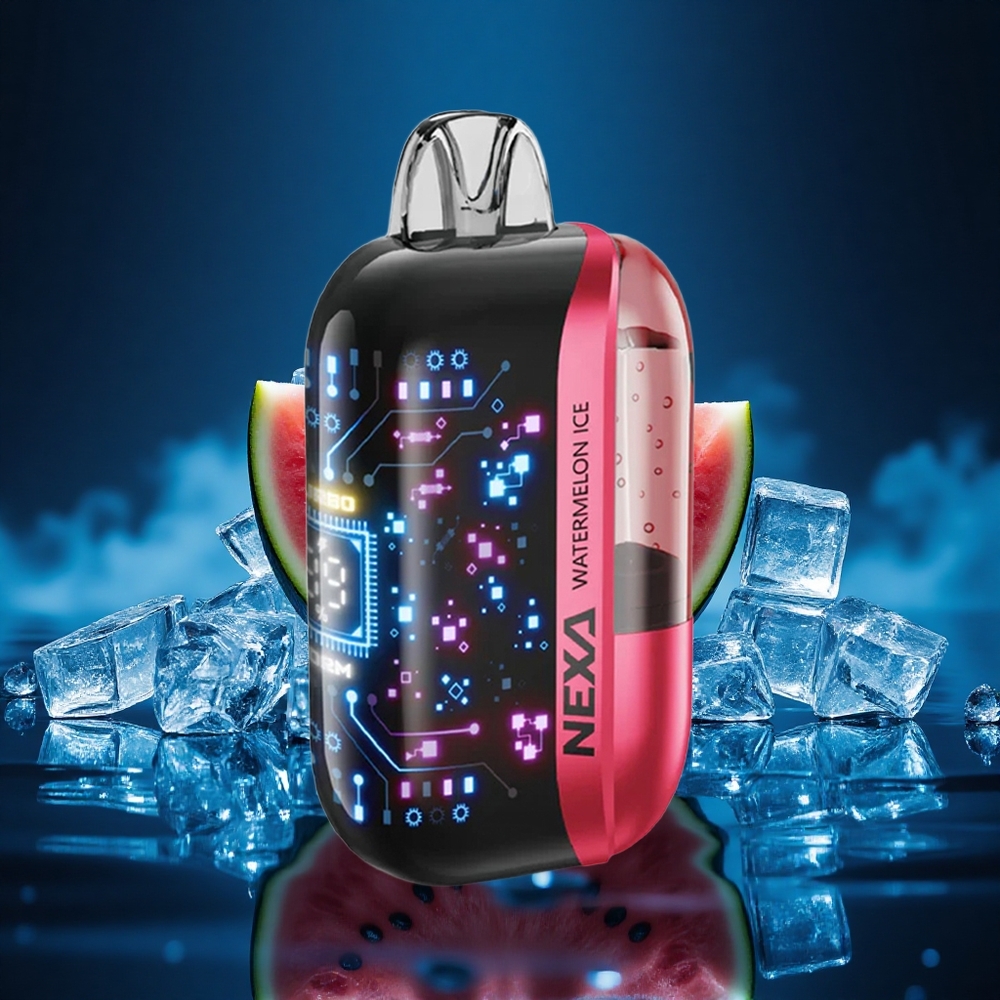 NEXA Ultra 50000 Puffs Sandía Hielo 20ml Pantalla 3D