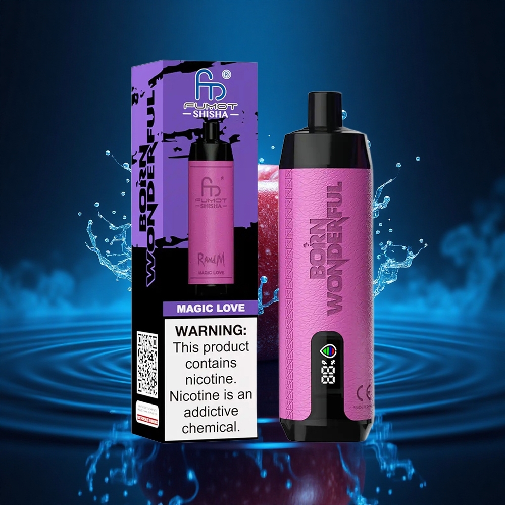 RandM Fumot Shisha 10000 Puffs Amor Mágico LED 18ml Tipo-C