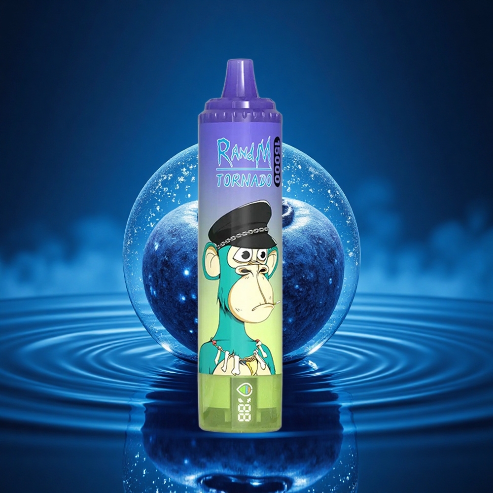 RandM Fumot Tornado 15000 Puffs Chicle de Arándano 25ml 850mAh