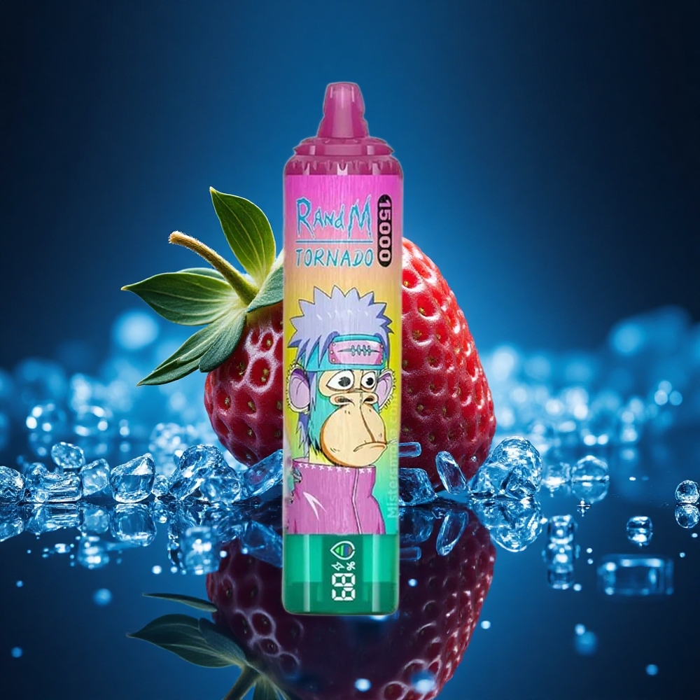RandM Fumot Tornado 15000 Puffs Fresa Helada 25ml 850mAh Malla
