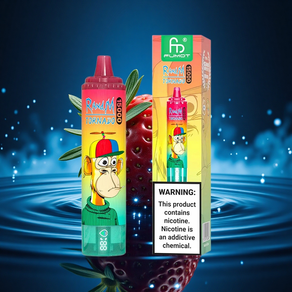 RandM Fumot Tornado 15000 Puffs Fresa Kiwi 25ml 850mAh